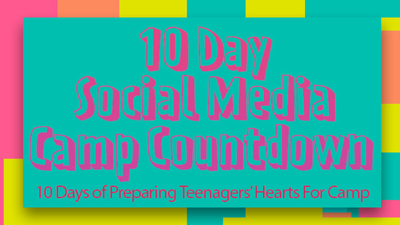 10 Day Camp Countdown Images for Social Media